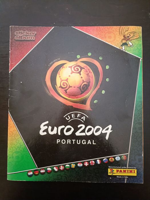 Caderneta euro 2004 panini