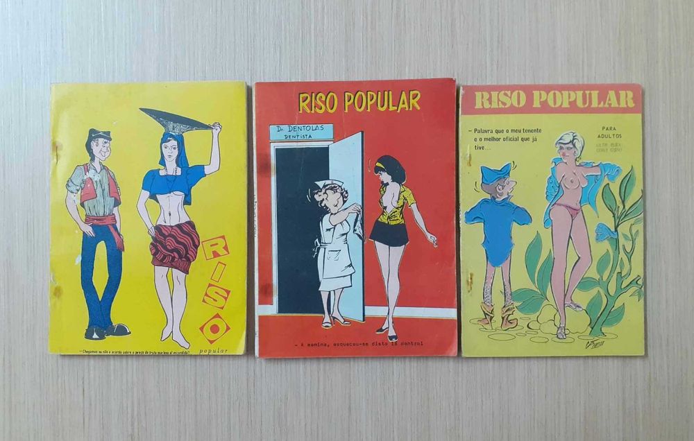 Revistas Riso Popular (BD humorística)