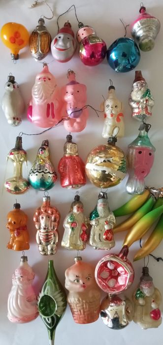 Колекционные  елочные  игрушки  ссср