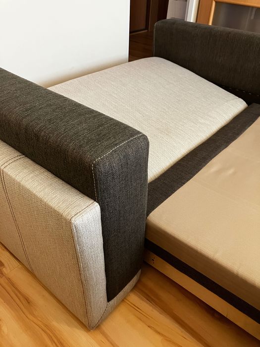Sofa rozkładana 1-osobowa w bardzo dobrym stanie