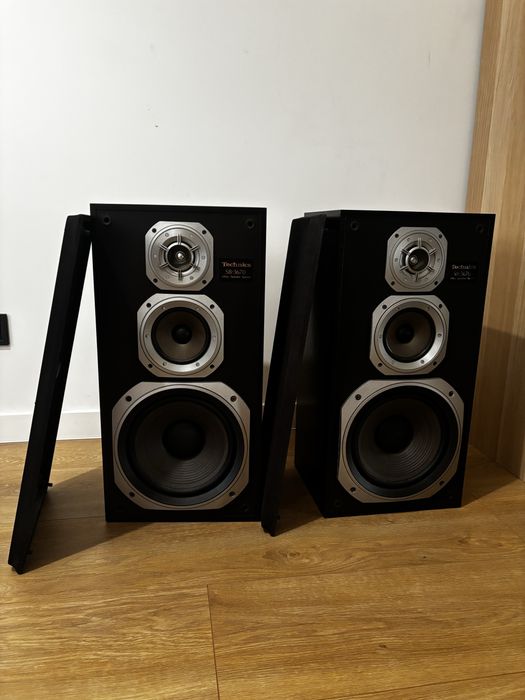 Technics SB-3670 – kolumny głośnikowe 3-drożne Vintage 8Ω 100/200W