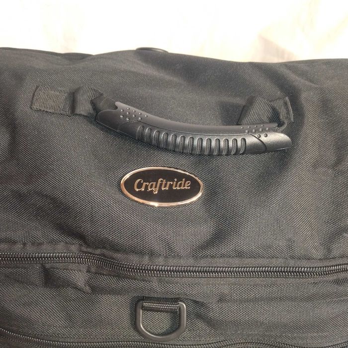 Задний кофр Craftride SQ1 Buddy Seat для чопперов и круизеров, 52-60 л