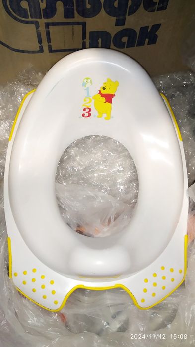 Горщик дитячий, детское сиденье, крышка для унитаза