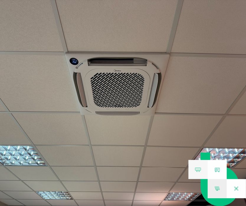 Klimatyzator z montażem