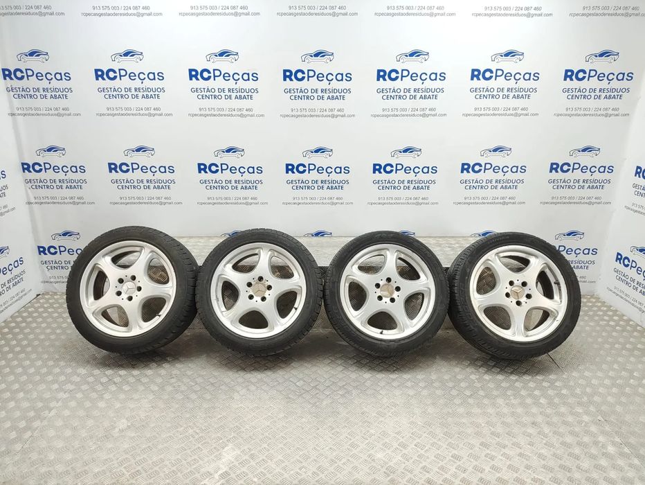 Conjunto Jantes 18 Mercedes Benz Class S W220 8J ET44 5x112