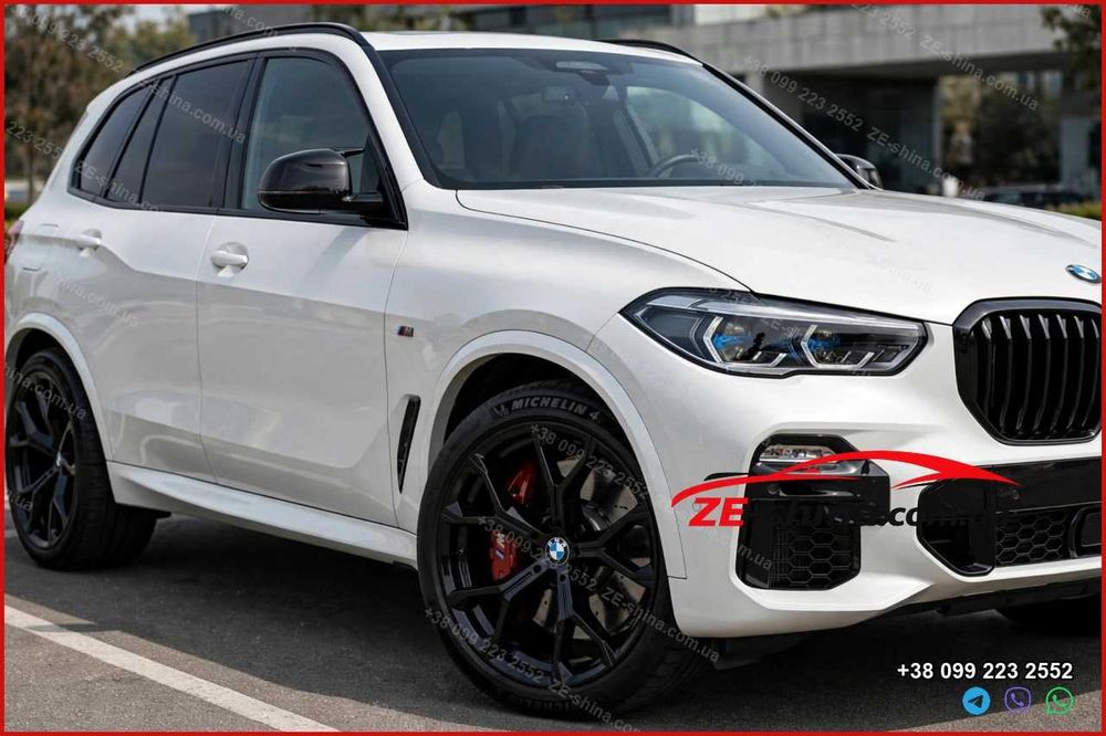 Диски BMW 741M R21 5x112 різноширокі 9.5J/10.5J Gloss Black X5M F95 X6M F96 Competition X5 X6 Нові