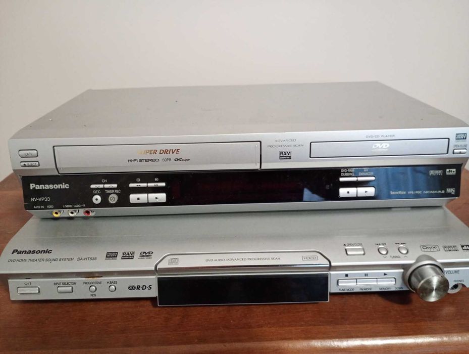 Odtwarzacz, nagrywarka dvd amplituner Panasonic