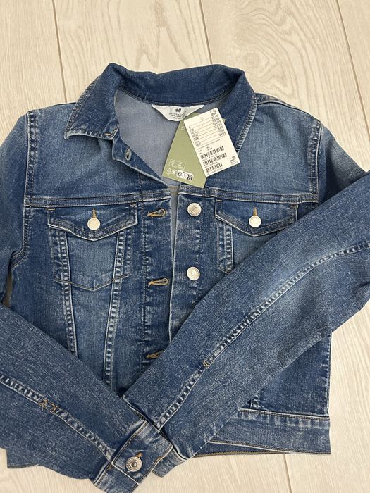 Джинсова куртка, вітровка, H&M, піджан джинсовий