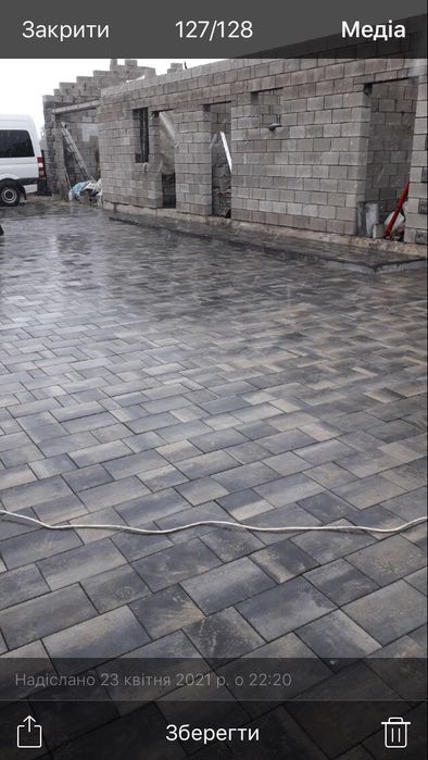 Блоки Цегла паркан бетонний бруківка європаркан блок рваний