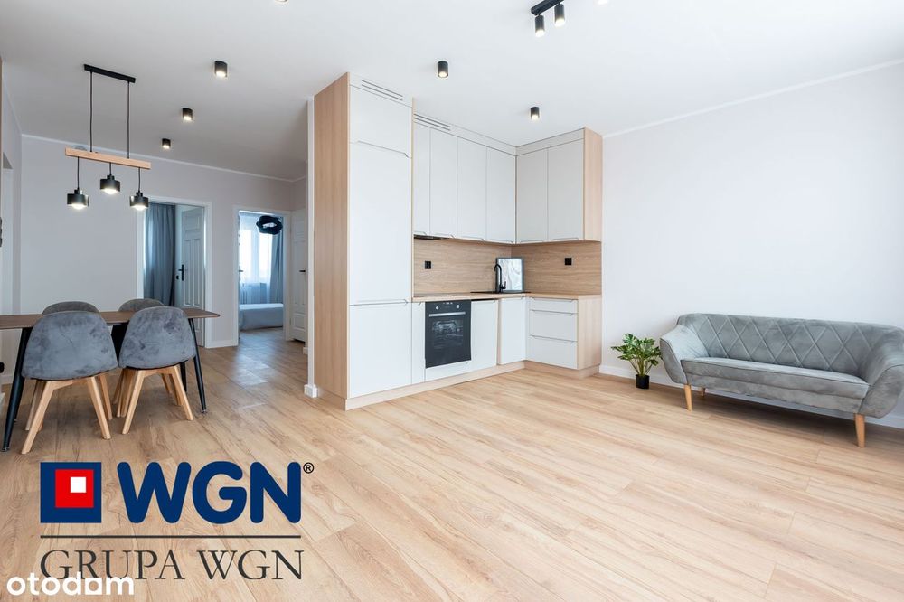 4 pokojowe mieszkanie o pow. 61,4m2 przy ul. Józefa Wybickiego.