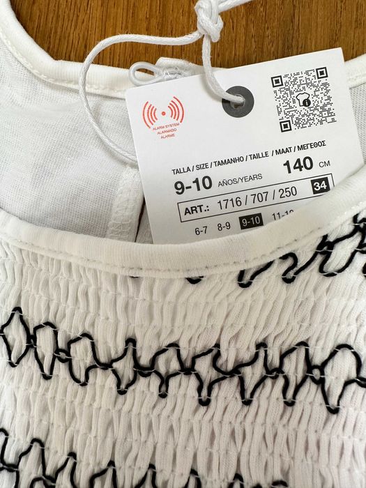 Блузи білі, 134р. Zara