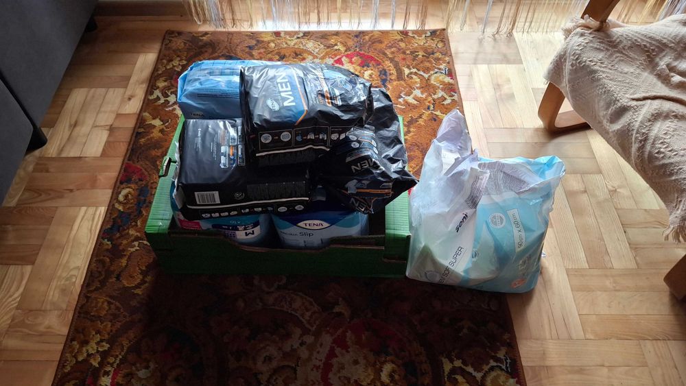 Męskie Tena - pieluchy, majtki chłonne, wkładki, podkłady Seni