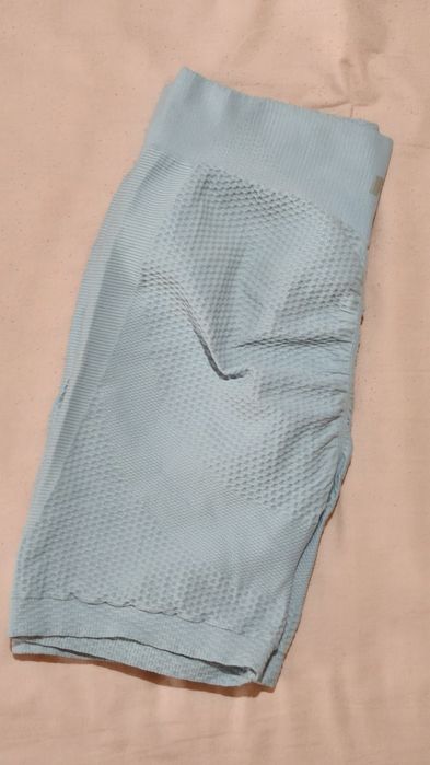Shorts Prozis Seamless Azul Claro | Push Up | Tamanho L