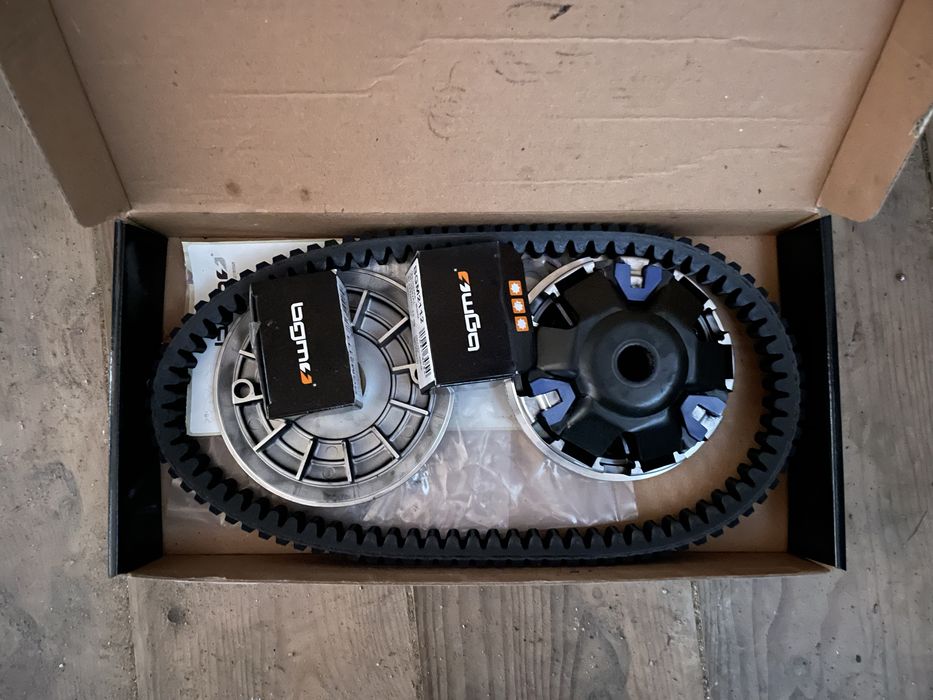 Vareador BGM e rodas 13 polegadas Vespa GTS