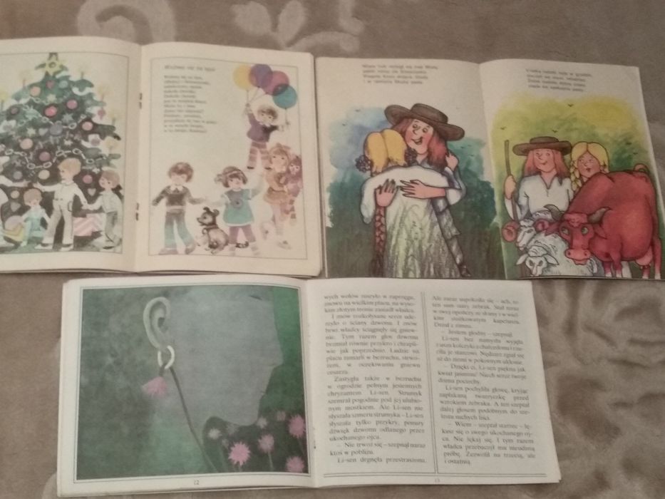 Książeczki dla dzieci z Lat ubiegłych 1980 Prl