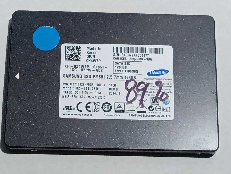 8点 Samsung SSD 128GB ssd samsung 128 - Купить электронику - Цены на OLX.ua