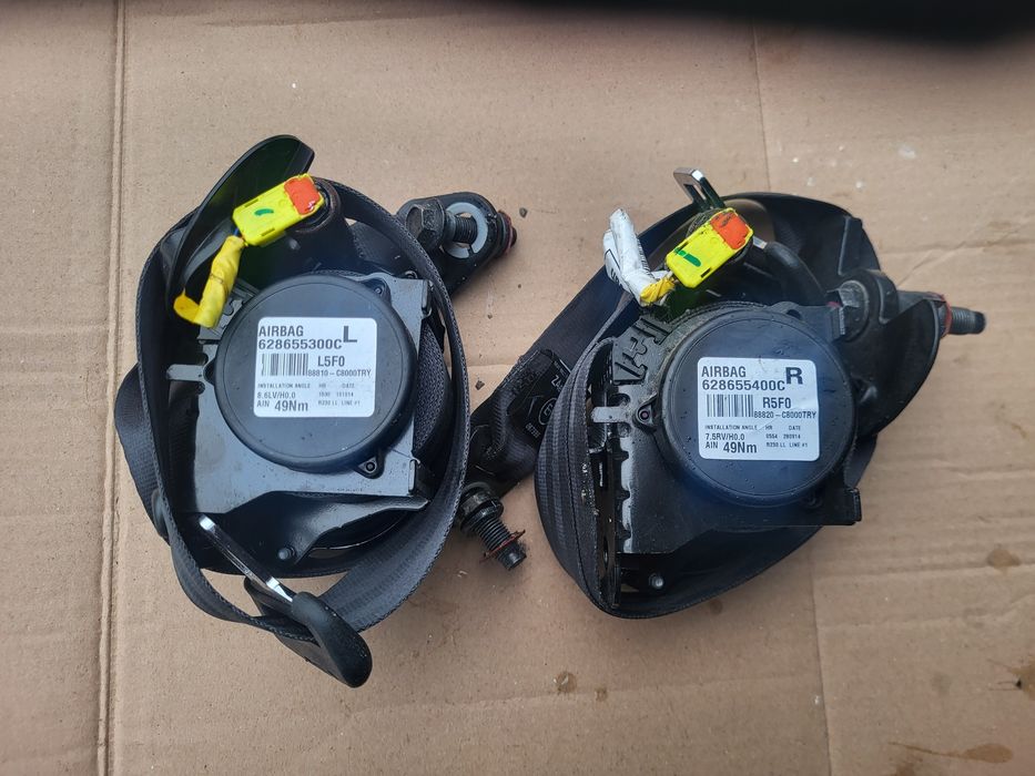 hyundai i20 II napinacze pasów tyl