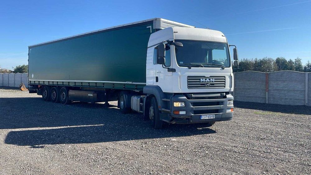 MAN TGA 18.400 - 2008 rok - manual - 913 TYS KM - bardzo ładny stan, doinwestowany!!!