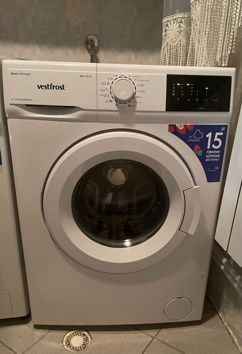 Пральна машина автоматична Vestfrost XMV 105 F2 5 kg