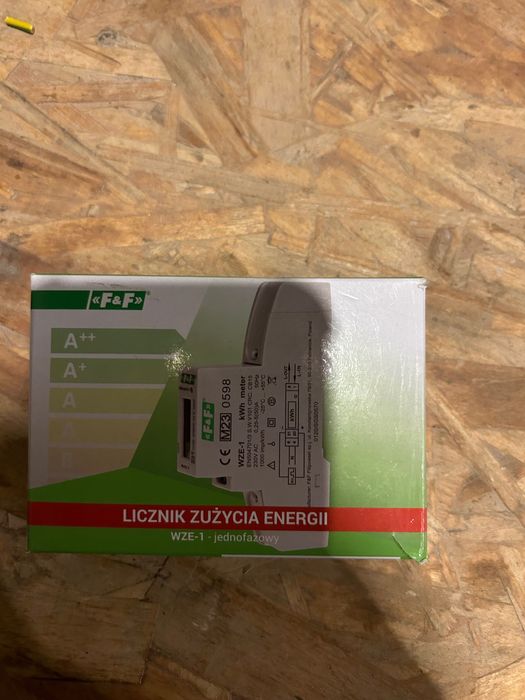 Licznik energii 1 fazowy firmy f&f