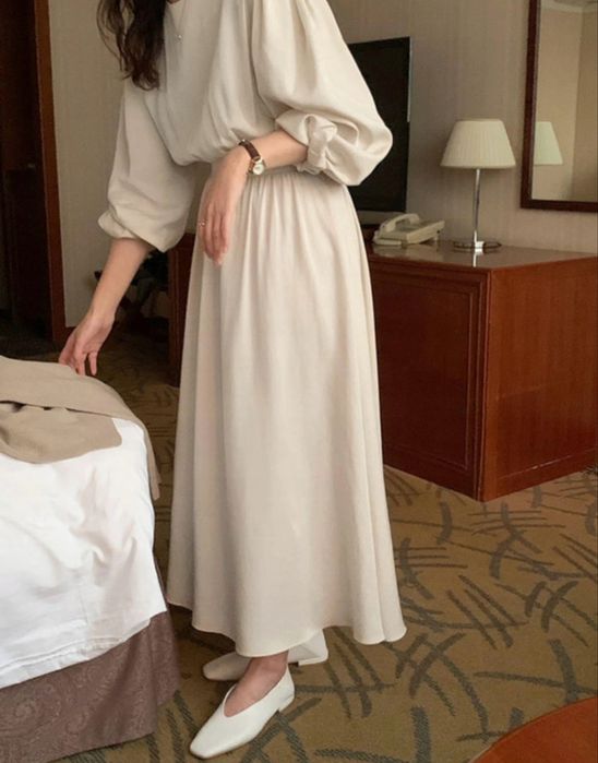 Suknia sukienka elegancka satynowa ślubna L XL