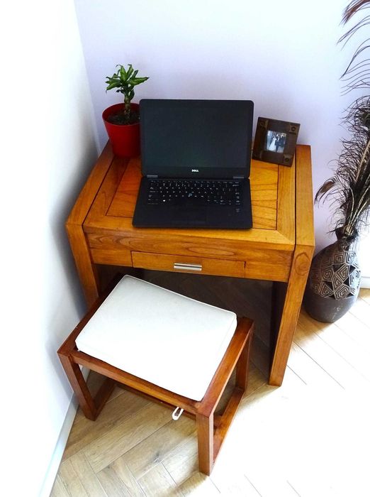 Indyjska konsola / pomocnik z drewna egzotycznego - AlmiDecor