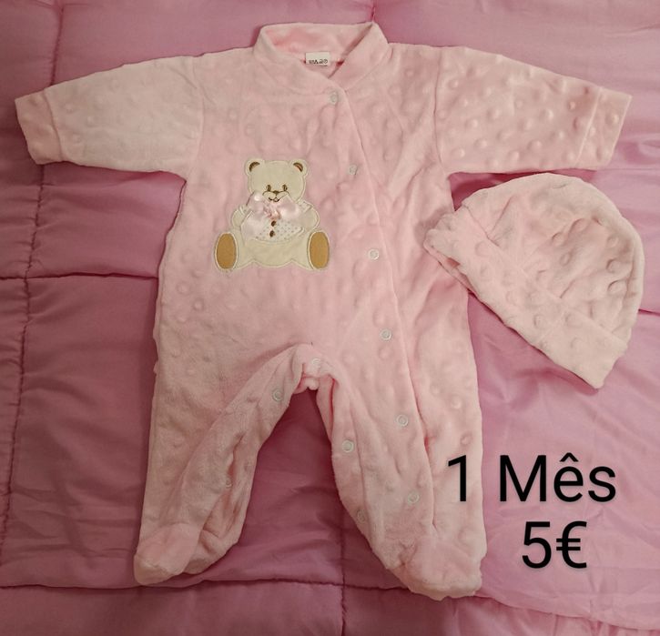 Babygrow e conjuntos de fora para bebe Menina