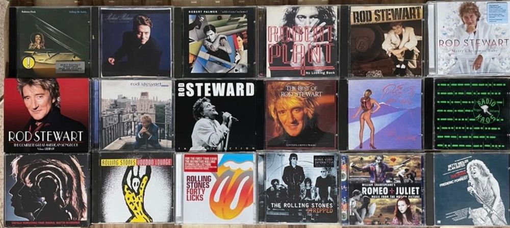 Colecção de CDs de P a S