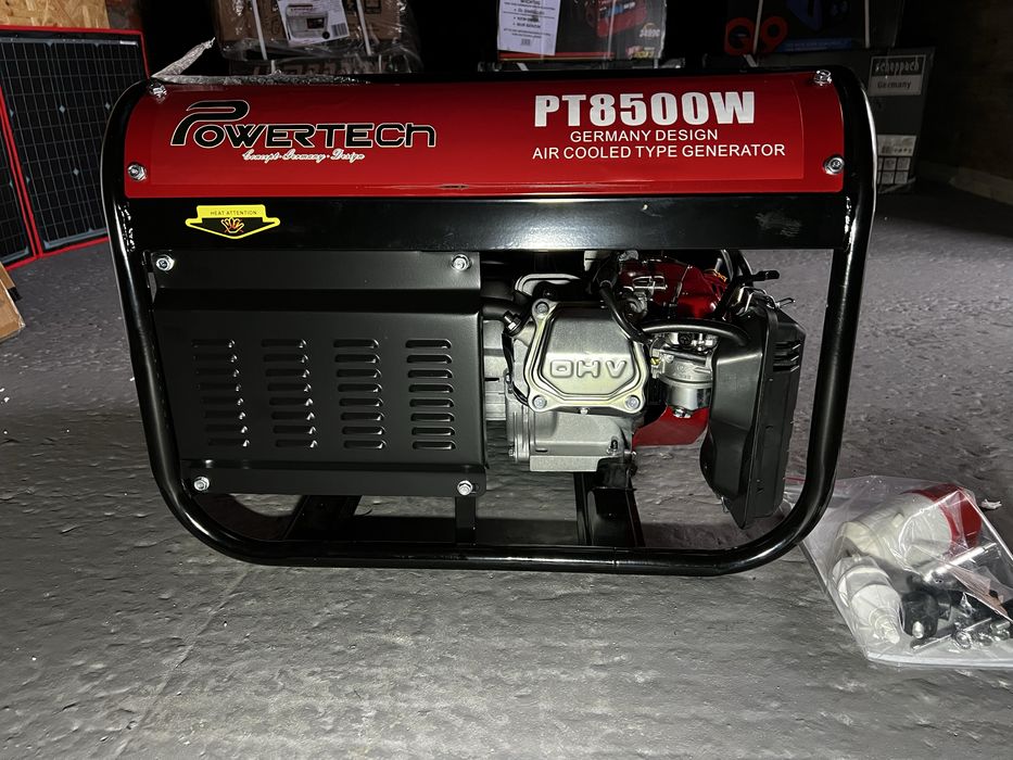Бензиновий генератор 3.5Квт PT8500W Новий наявність