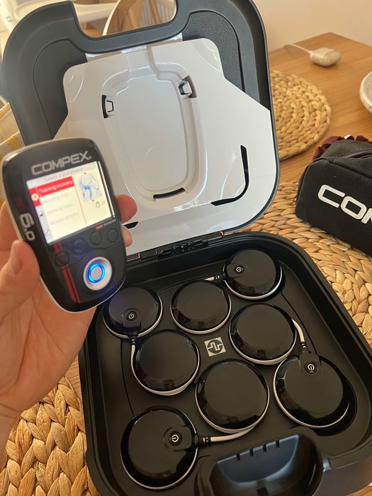 Compex SP 6.0 – elektrostymulator bezprzewodowy | stan bardzo dobry | pełny zestaw