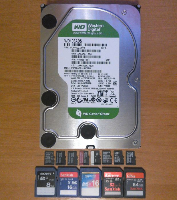 Жёсткий диск"Toshiba HGST"-2.5(3.5)USB2.0/3.0-500gb