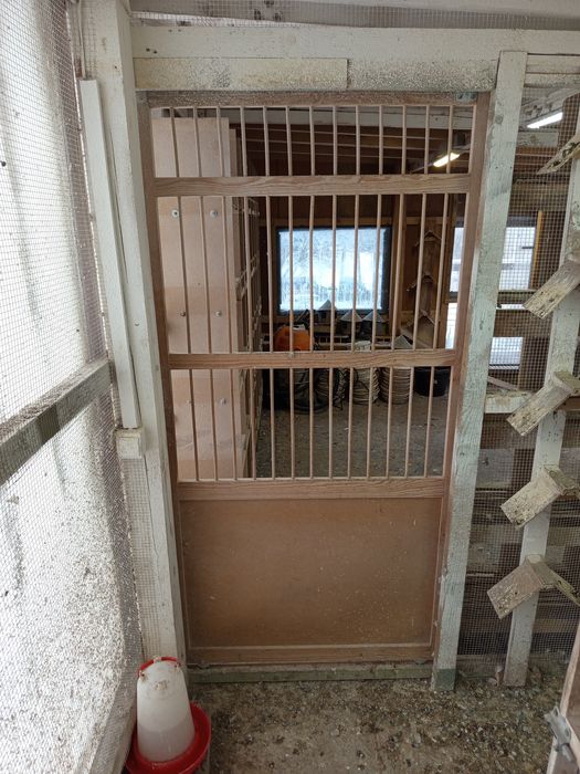 Drzwi przesówne do gołębnika