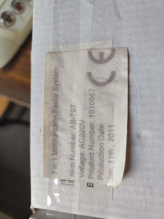 Aparelho de Limpeza Facial 7 em 1