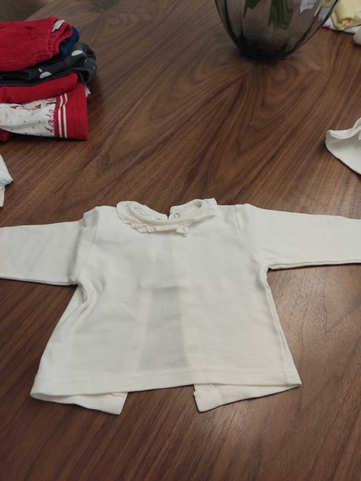 Camisola com gola 3-6M