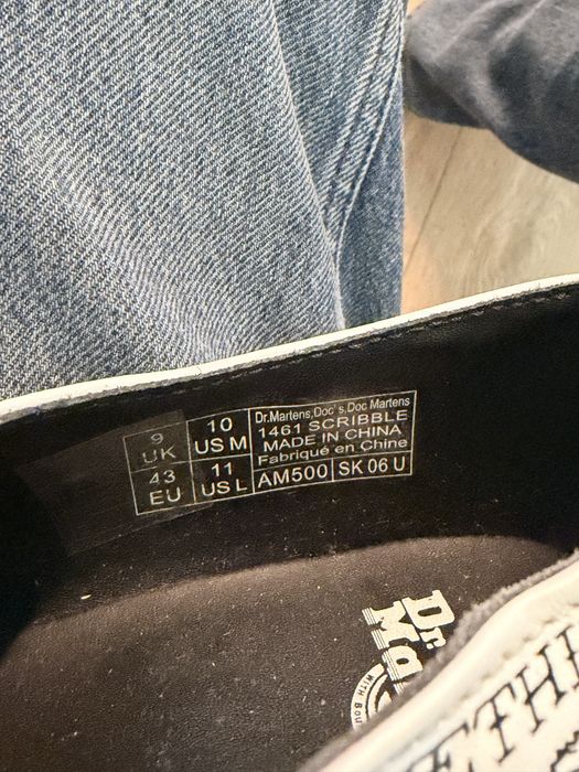 Черевики Dr. Martens 1461 Scribble