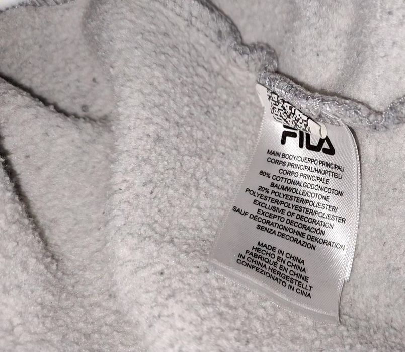 Bluza Fila r. L szara