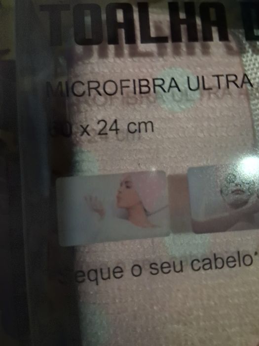 Toalha de banho para cabeça nova, embalada