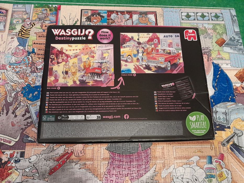 Puzzle Wasgij Destiny Nº24 Original – 1000 Peças – Completo