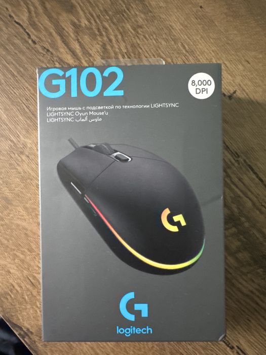 Мишка ігрова logitech G102 нова