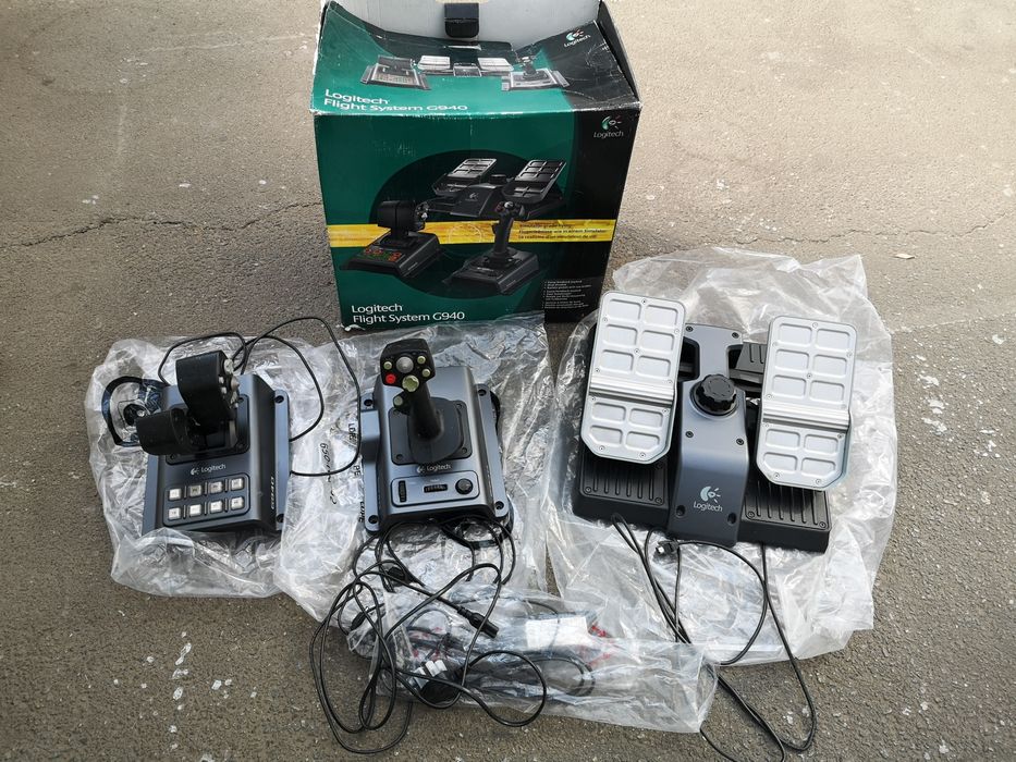 Logitech g940. Джойстик. Летный симулятор