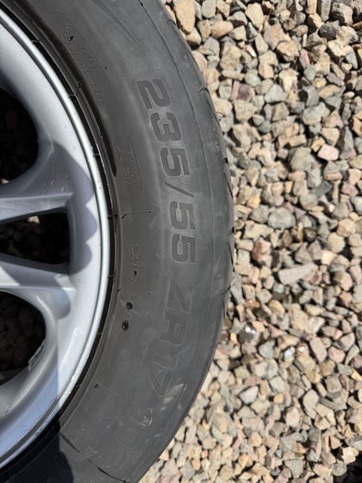 Alufelgi bmw 17 5x120 z oponami