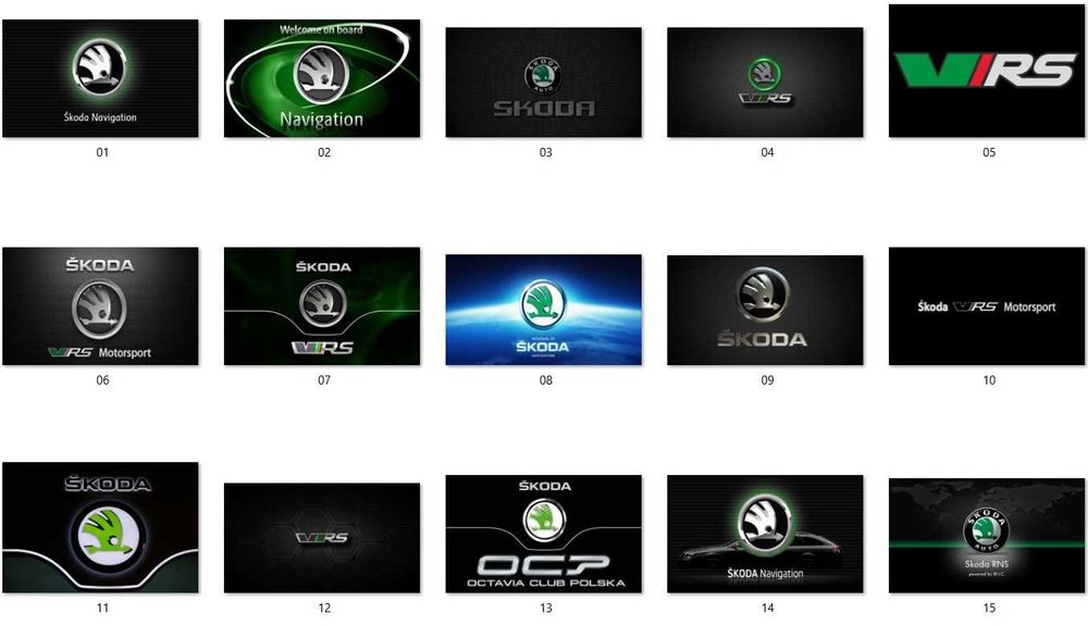 Radio RNS 510 DAB+ LED SSD Skoda COLUMBUS Kod, Mapy, GW 6