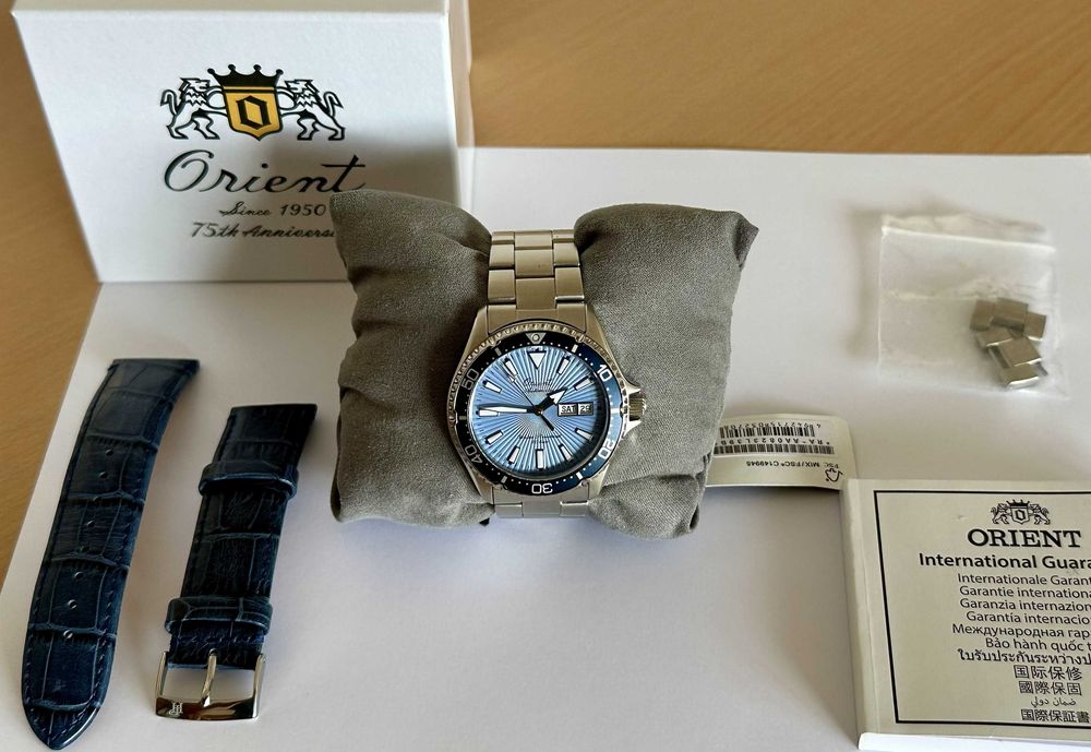 Orient Limited Edition 75th Anniversary Nowy salon PL pełny set