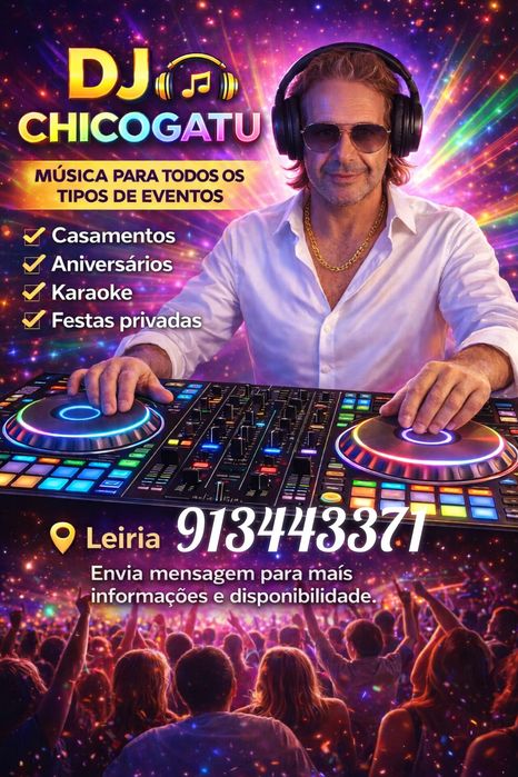 DJ para Casamentos, Aniversários e Festas – Leiria