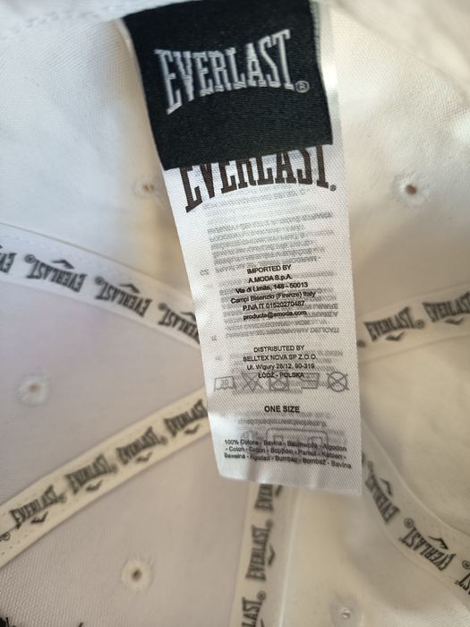 Czapka bejsbolówka Everlast biała