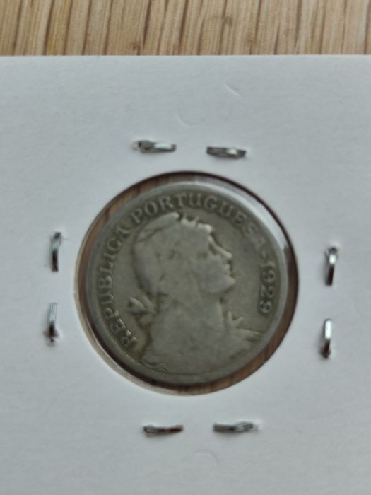 Lote 3 moedas 50 centavos 1929,1930 e 1931