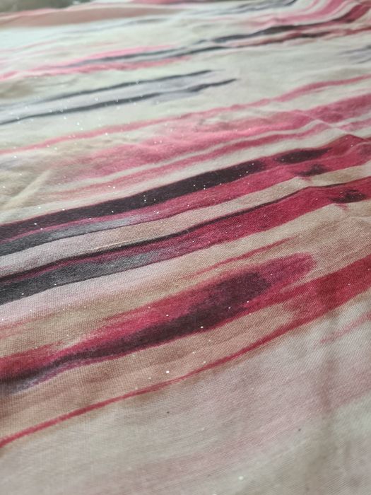 Chusta w mazy z brokatem