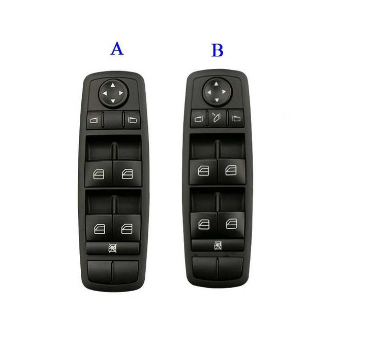 Botão Interruptor Vidros espelhos Mercedes ML GL AMG W164 Novo