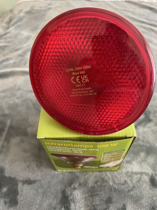 Lampada infra vermelhos 100w - Nova