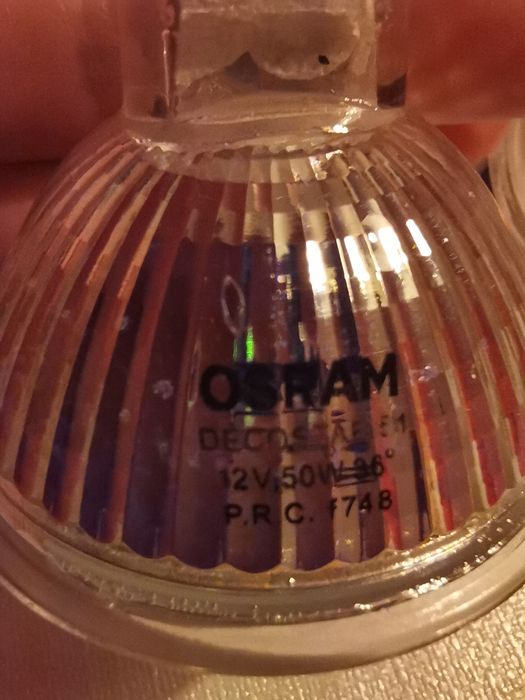 5 lampadas foco halogéneo GU5.3 MR16 12V